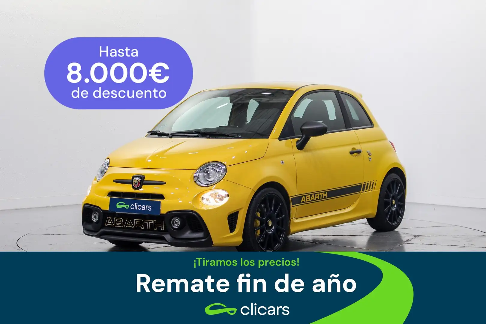 Abarth 595 1.4T JET COMPETIZIONE 132KW Jaune - 1