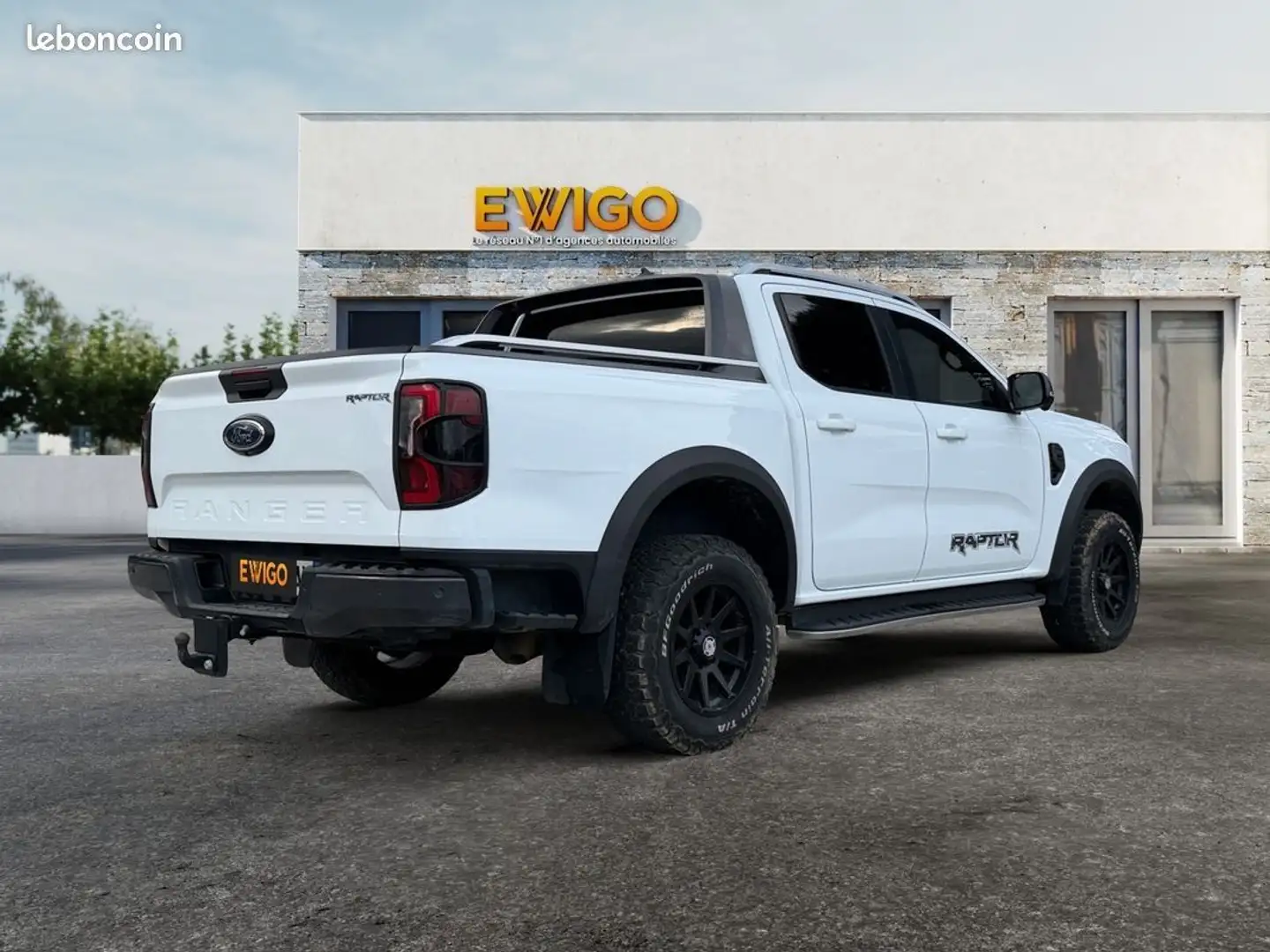 Ford Ranger double cabine 3.0 ecoblue 240 wildtrack 4x4 bva10 start-stop- 1ere main-cam 360-nav options ++ Wit - 2