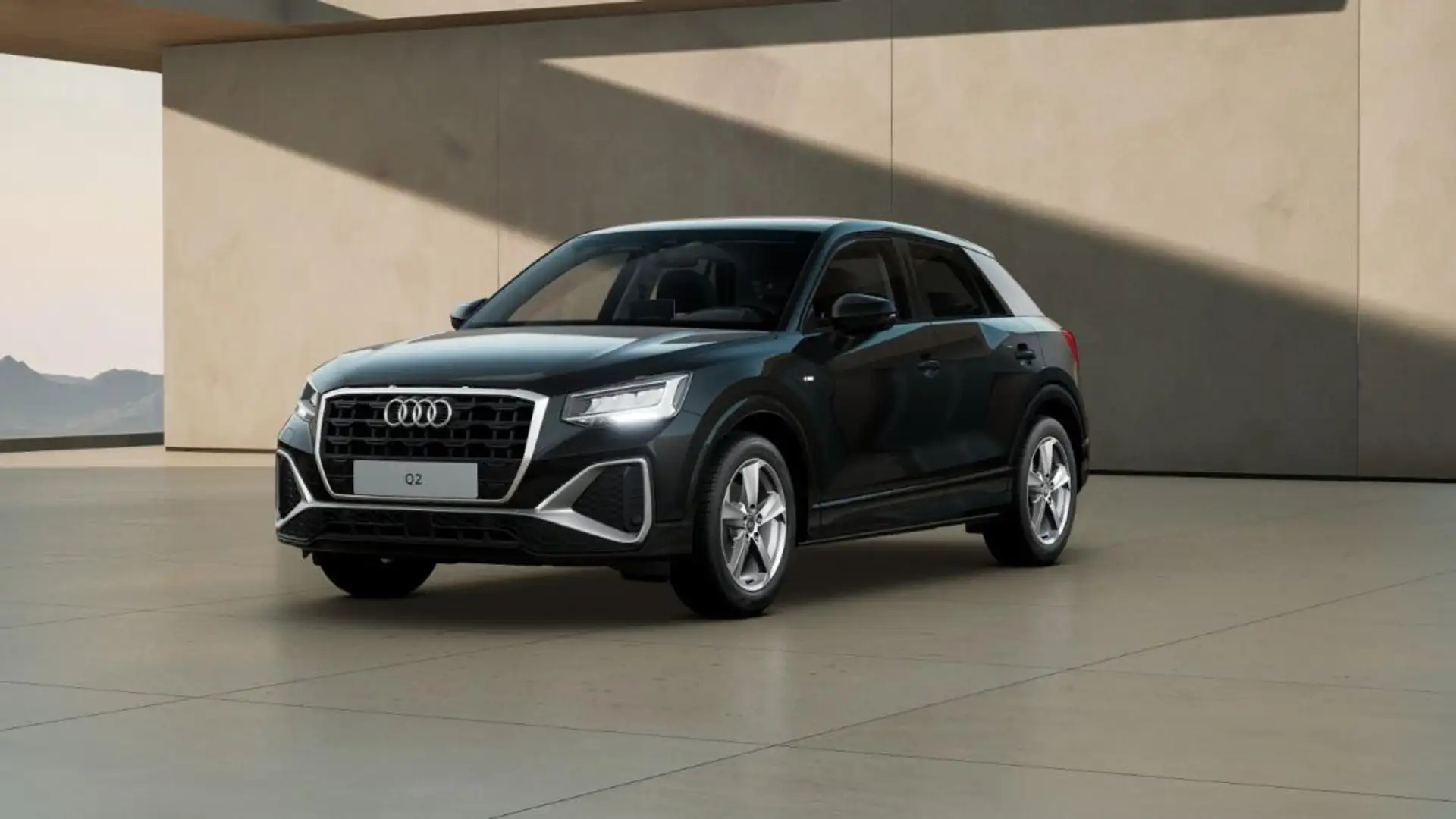 Audi Q2 S line 35TFSI Stronic Navi LED ACC EPH Schwarz - 2