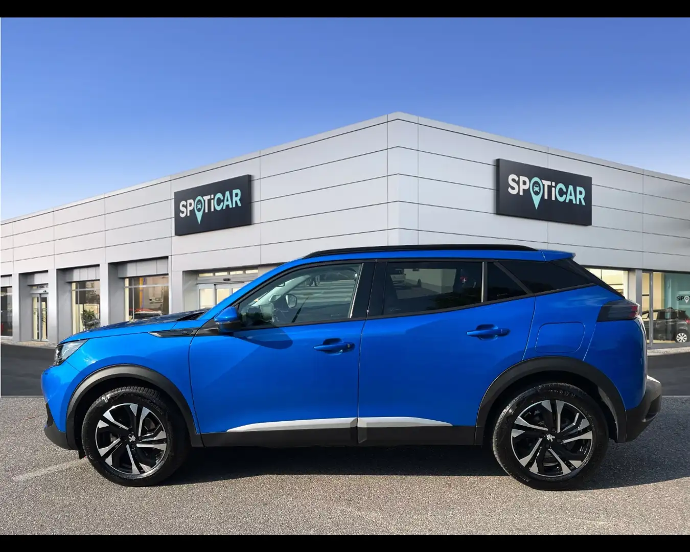 Peugeot e-2008 100kW  Allure Pack Bleu - 2