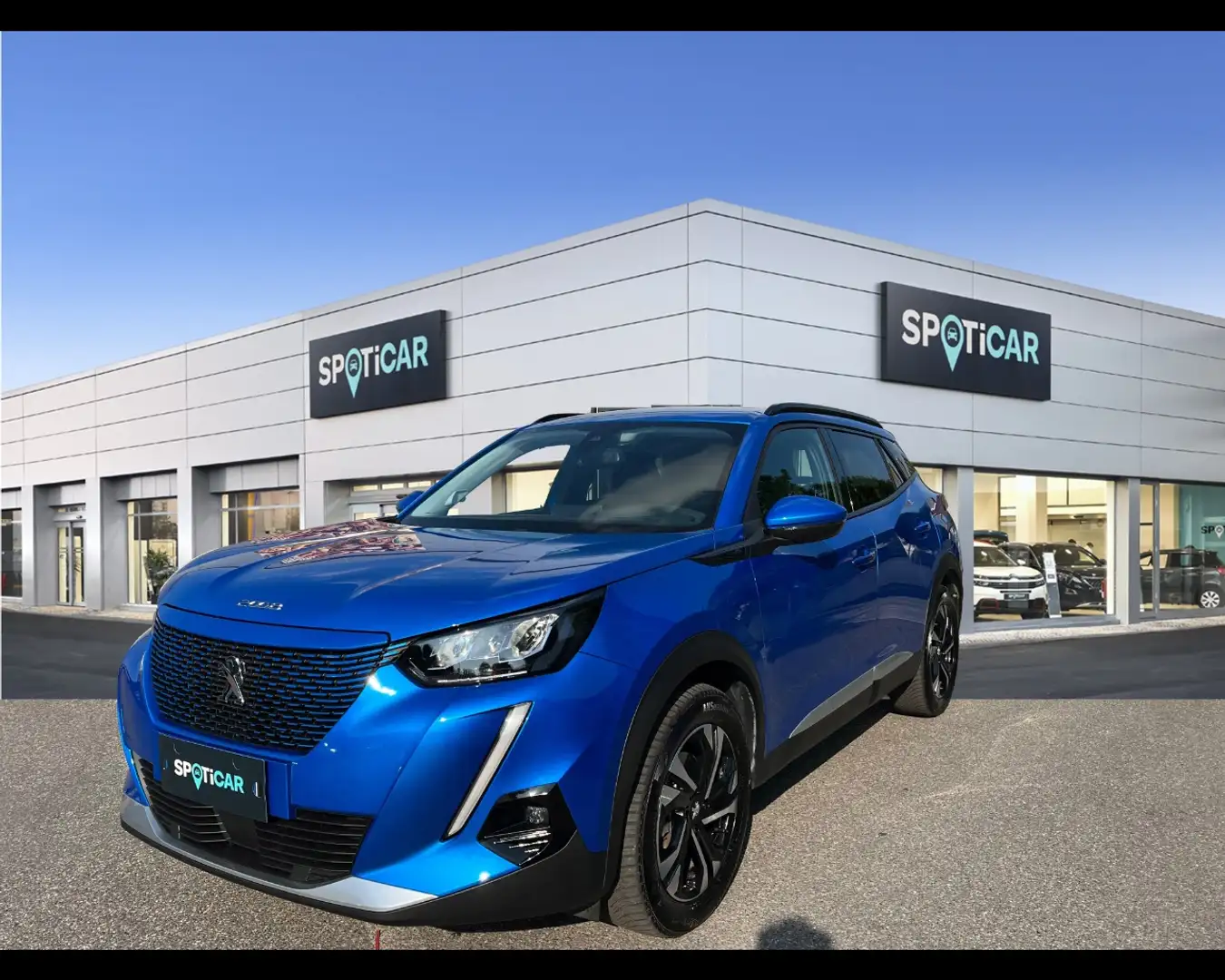 Peugeot e-2008 100kW  Allure Pack Bleu - 1