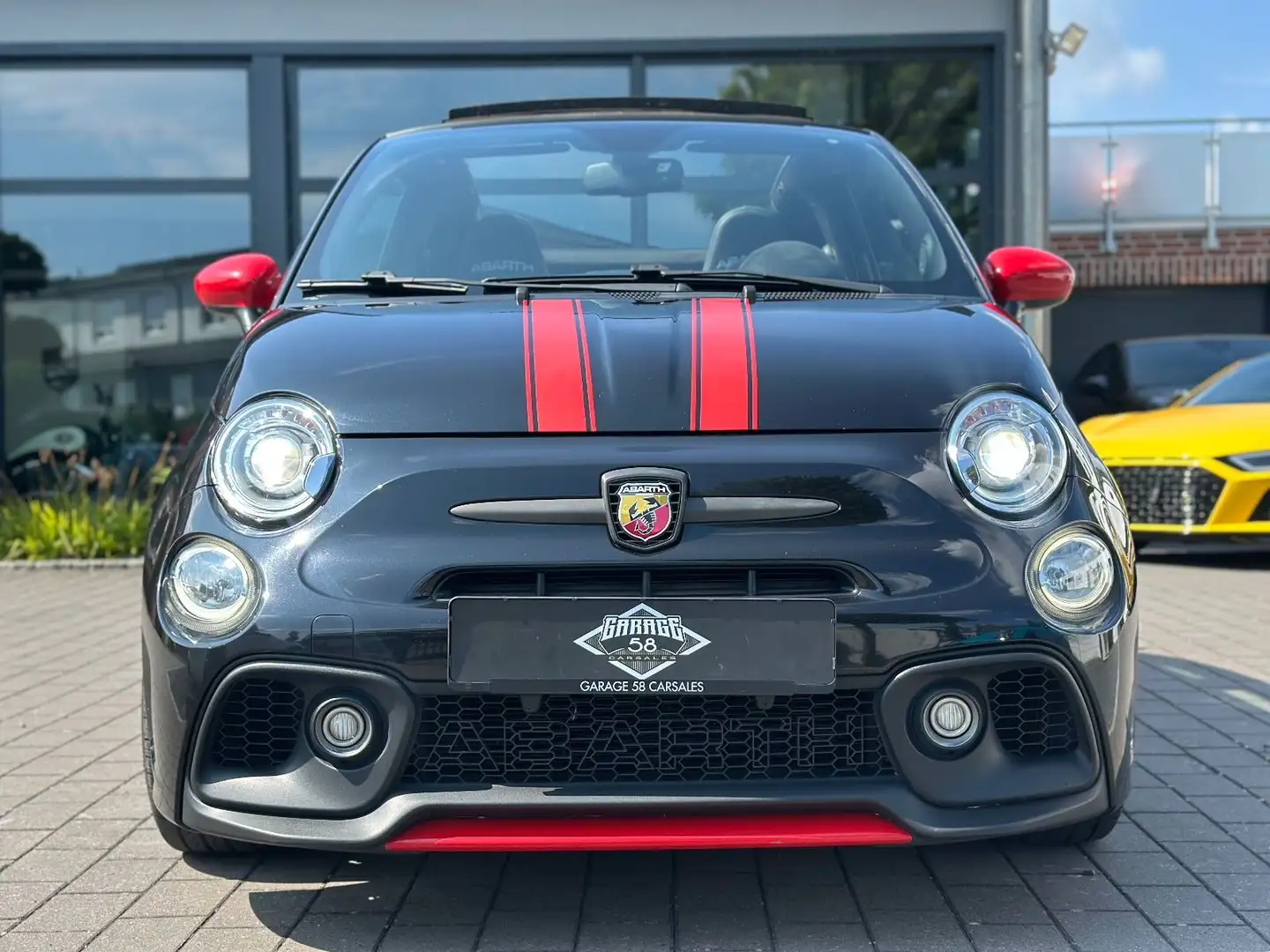 Abarth 595C Competizione/Cabrio/Beats/LED/UConnect/SHZ Schwarz - 2