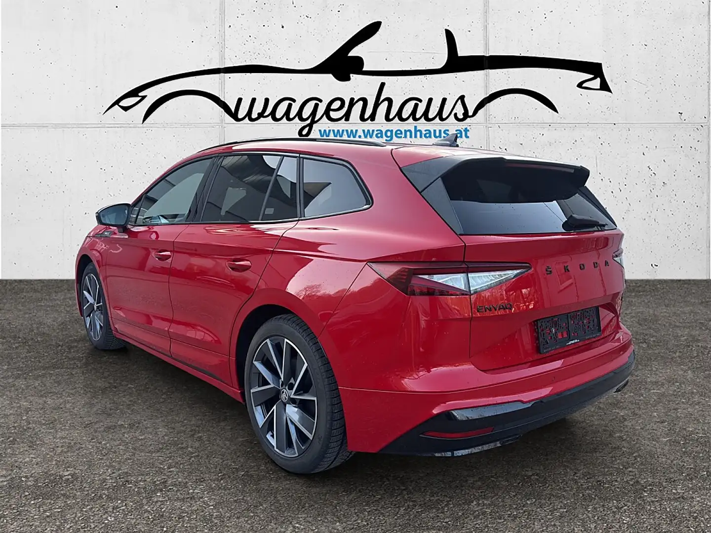 Skoda Enyaq iV 80 Sportline, ACC, 360 Grad, Akku Test 8 Fach Rot - 2