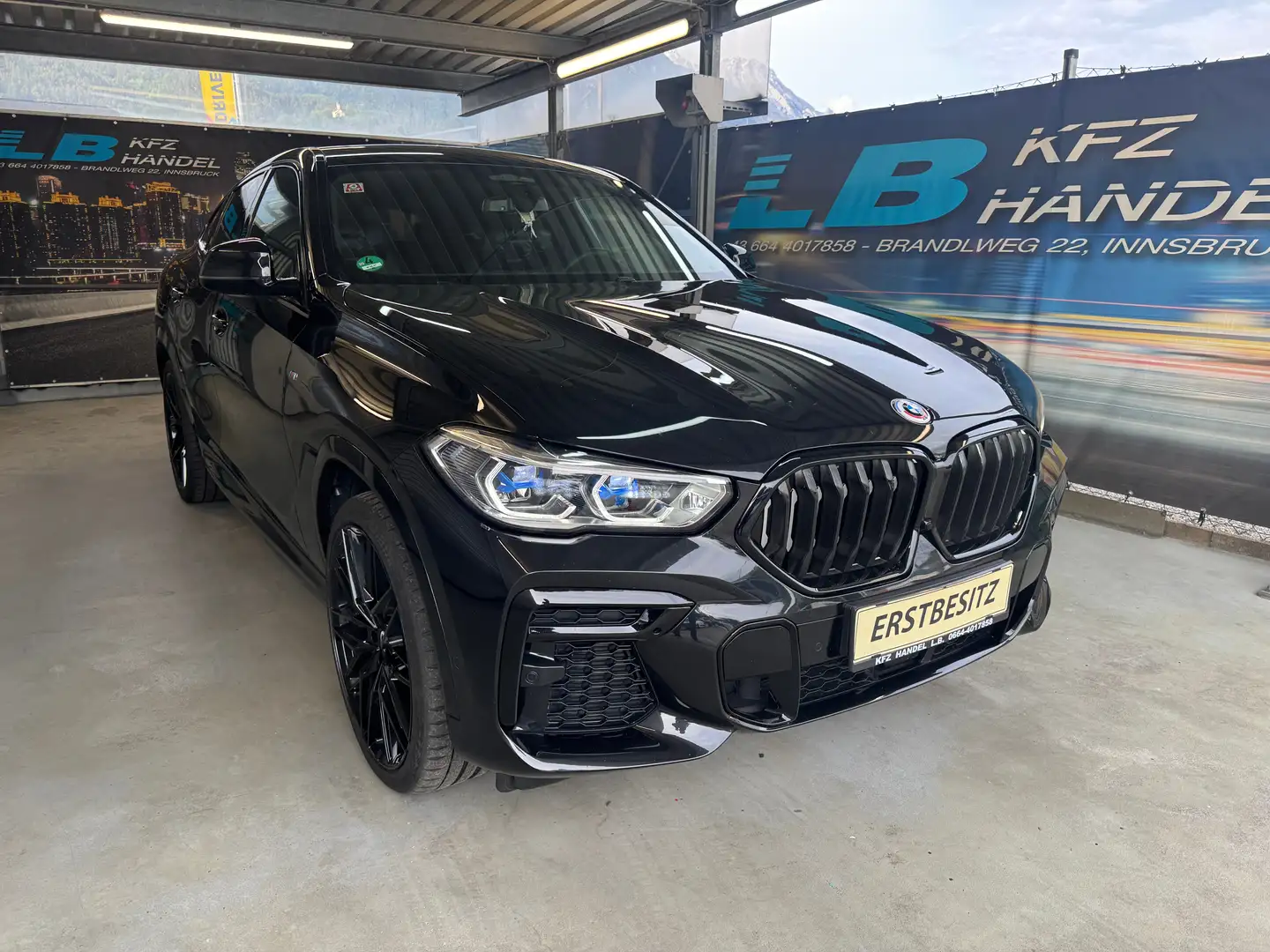 BMW X6 xDrive 40 d M Sport Schwarz - 1
