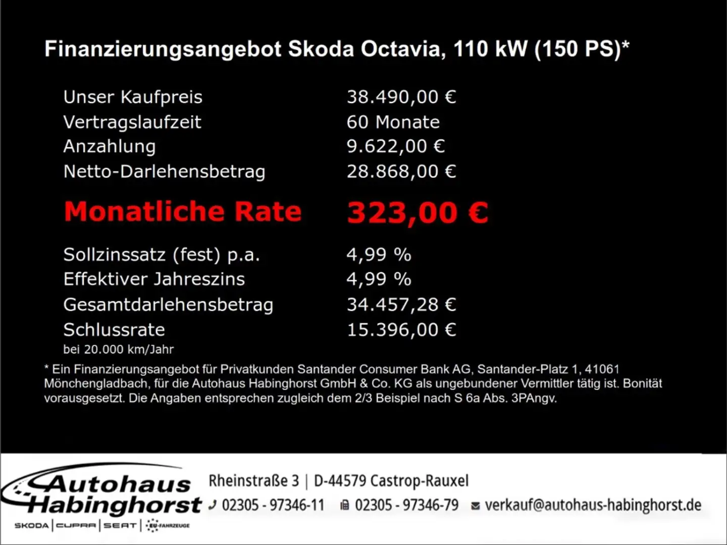 Skoda Octavia IV Combi 2.0 TDI DSG Sportline Navi HeadUp Grau - 2