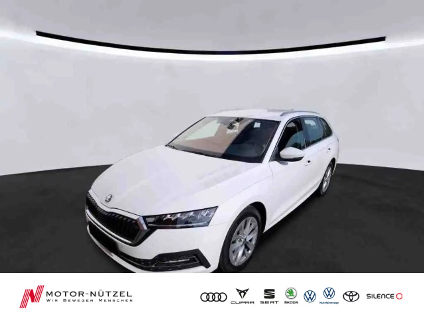 Skoda Octavia Combi 2.0 TDI STYLE LED+APP+GRA+SHZ+PDC Weiß - 1