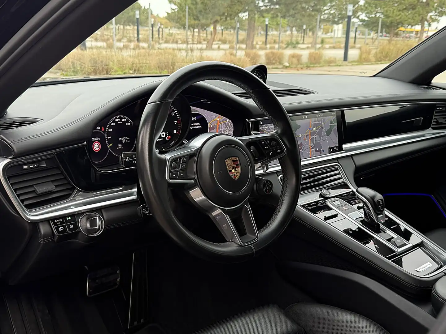 Porsche Panamera Sport Turismo 2.9 E-Hybrid OPF Schwarz - 2