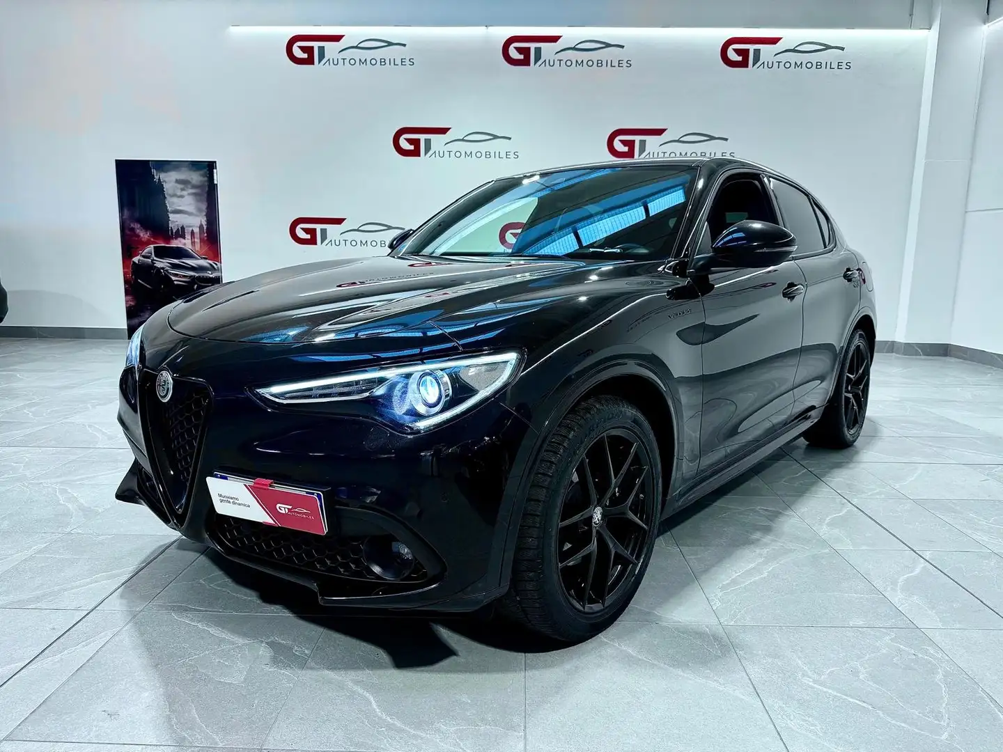 Alfa Romeo Stelvio Stelvio 2.2 t Veloce Q4 210cv auto Nero - 1