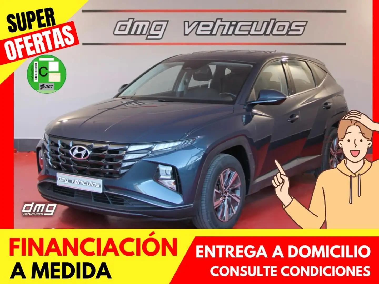 Hyundai TUCSON 1.6 T Klass Azul - 1