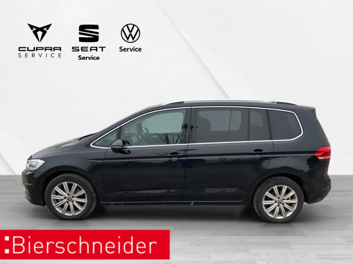 Volkswagen Touran 2.0 TDI DSG Highline 7-SITZE DIGITAL PRO LED KAMER Schwarz - 2