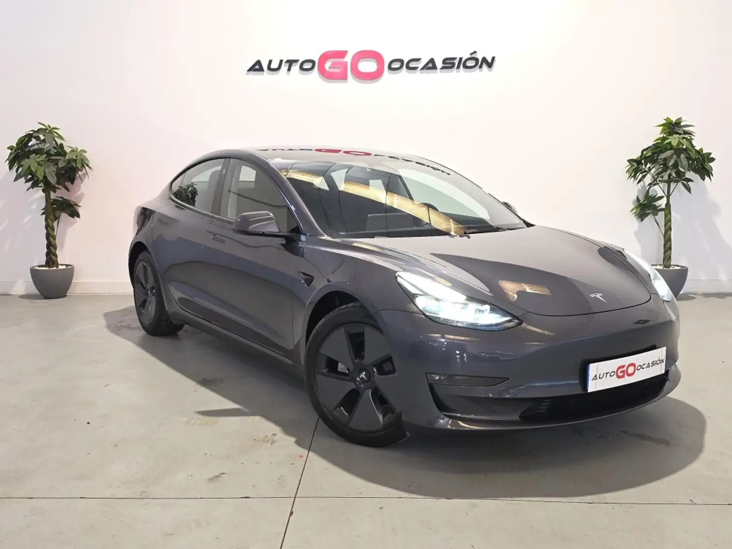 Tesla Model 3 Long-Range Dual Motor AWD Gris - 2