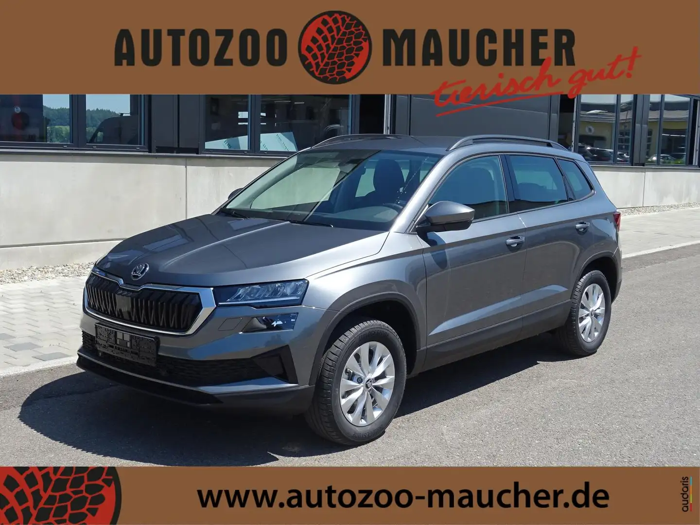 Skoda Karoq 2.0 TDI DSG 4x4 Selection/Kamera/ACC/AHK Grijs - 1