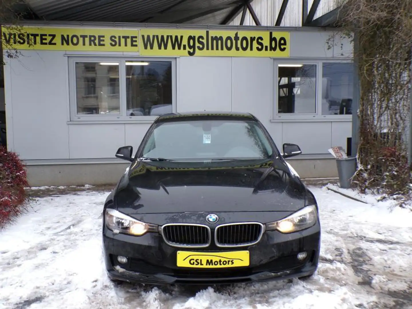 BMW 316 D 2.0 116cv Noir 04/15 Airco GPS Bluetooth Schwarz - 2