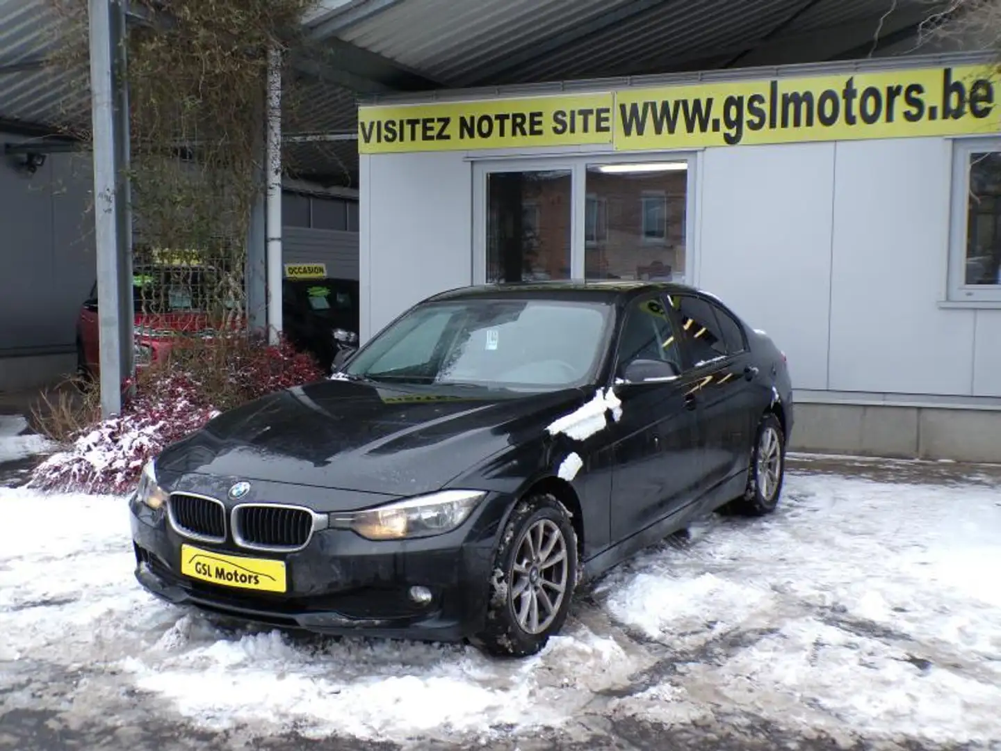 BMW 316 D 2.0 116cv Noir 04/15 Airco GPS Bluetooth Schwarz - 1