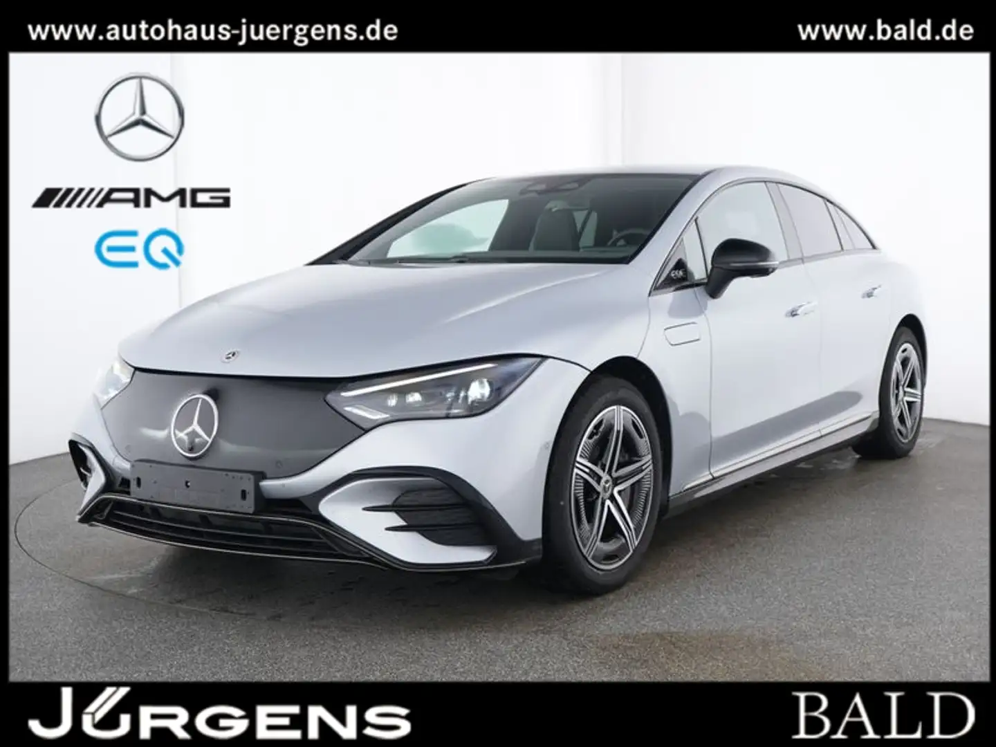 Mercedes-Benz EQE 350 AMG-Sport/DIGITAL/360/Burm/Distr/Night Silber - 1