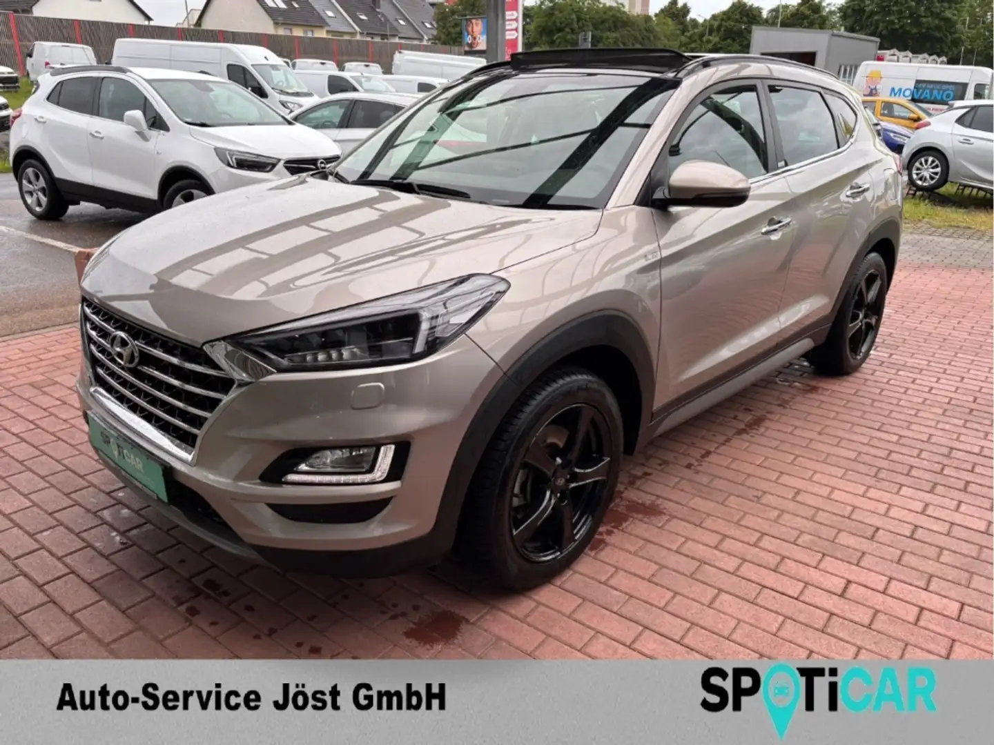 Hyundai TUCSON Premium 4WD 1.6 Panorama LEDER Sitzklima Beige - 1