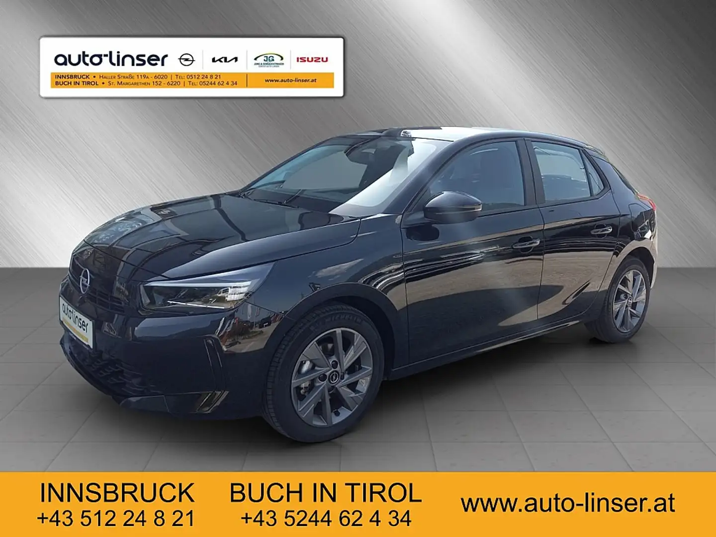 Opel Corsa 1,2 Euro 6.4 Nero - 1