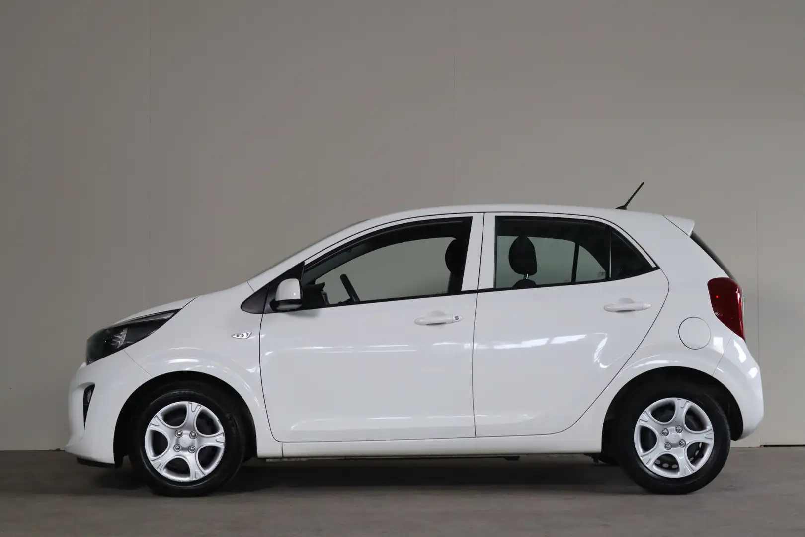 Kia Picanto 1.0 CVVT EconomyPlusLine NL-Auto!! Airco I Stuurbe Wit - 2