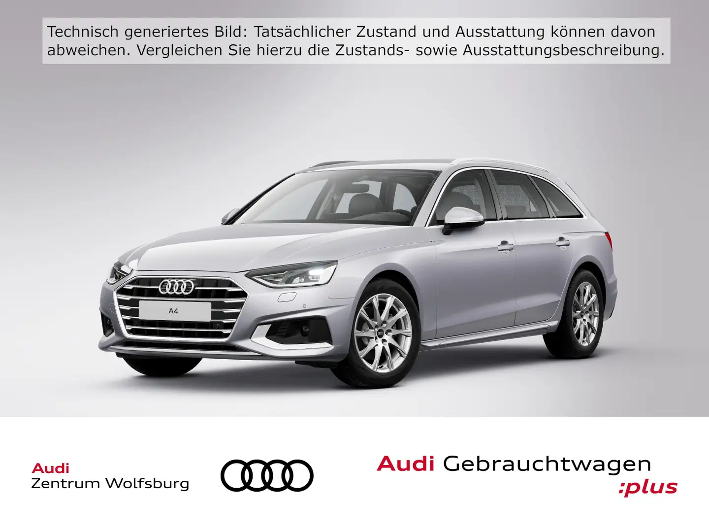 Audi A4 35 TDI S-tronic advanced Navi/Einparkhi Silber - 1