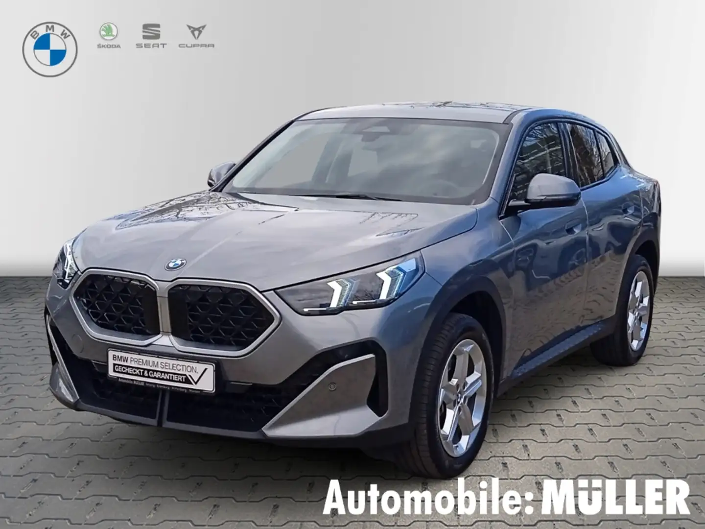 BMW X2 sDrive20i*AHK*RFK*DAB*LED*Tempomat*Sitzheizung* Grau - 1