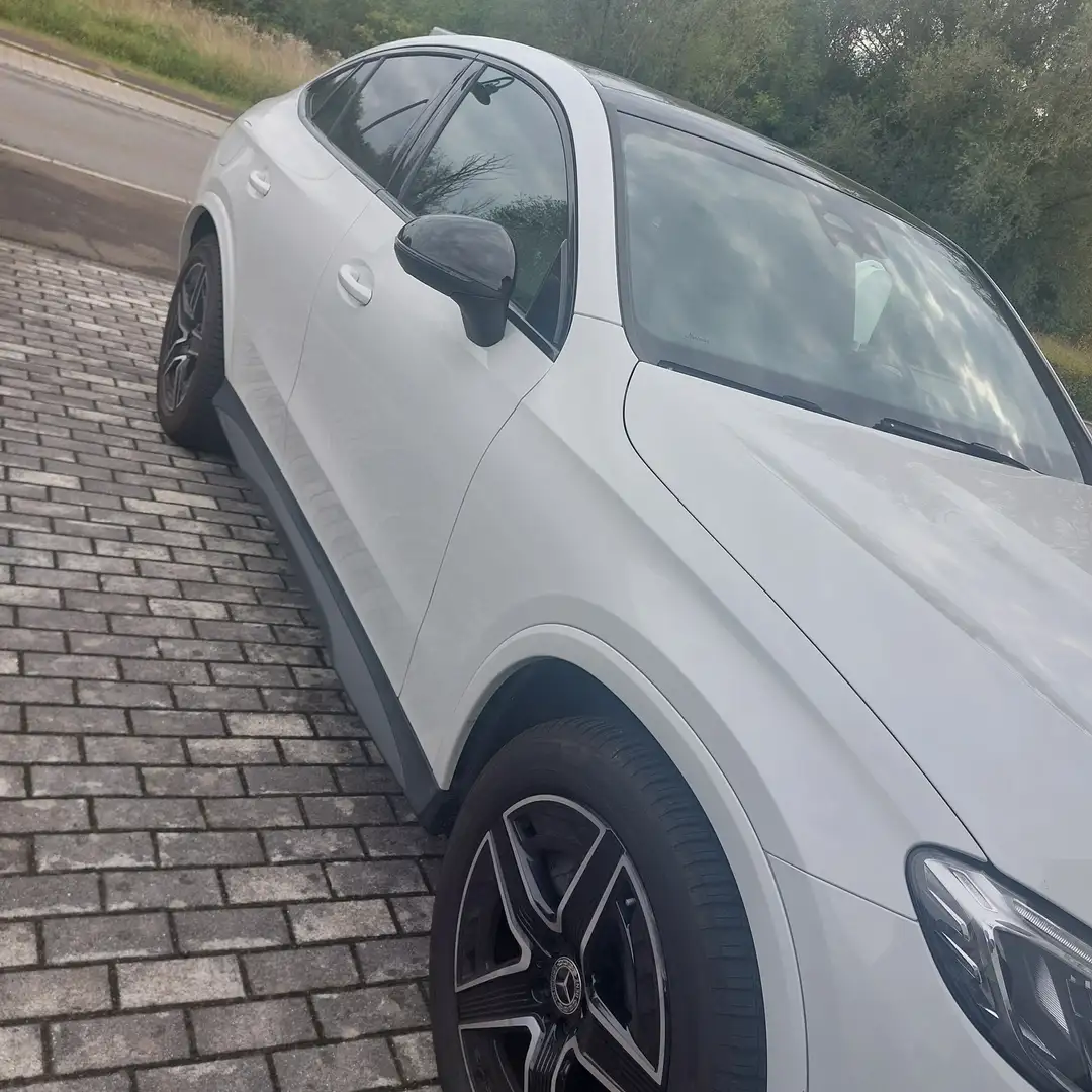 Mercedes-Benz GLC 220 GLC-Coupe 220 d 4Matic 9G-TRONIC Edition AMG Line Blanc - 1