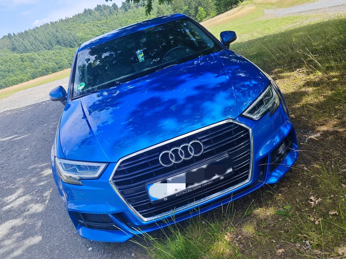 Audi A3 A3 1.5 TFSI Limousine sport, S-Line Blau - 1