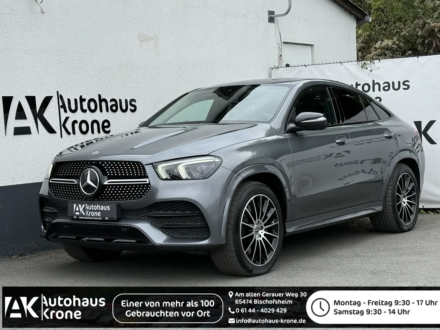 Mercedes-Benz GLE 350 de Coupe AMG Line 4Matic *STHZ*AIRMATIC* Gris - 1