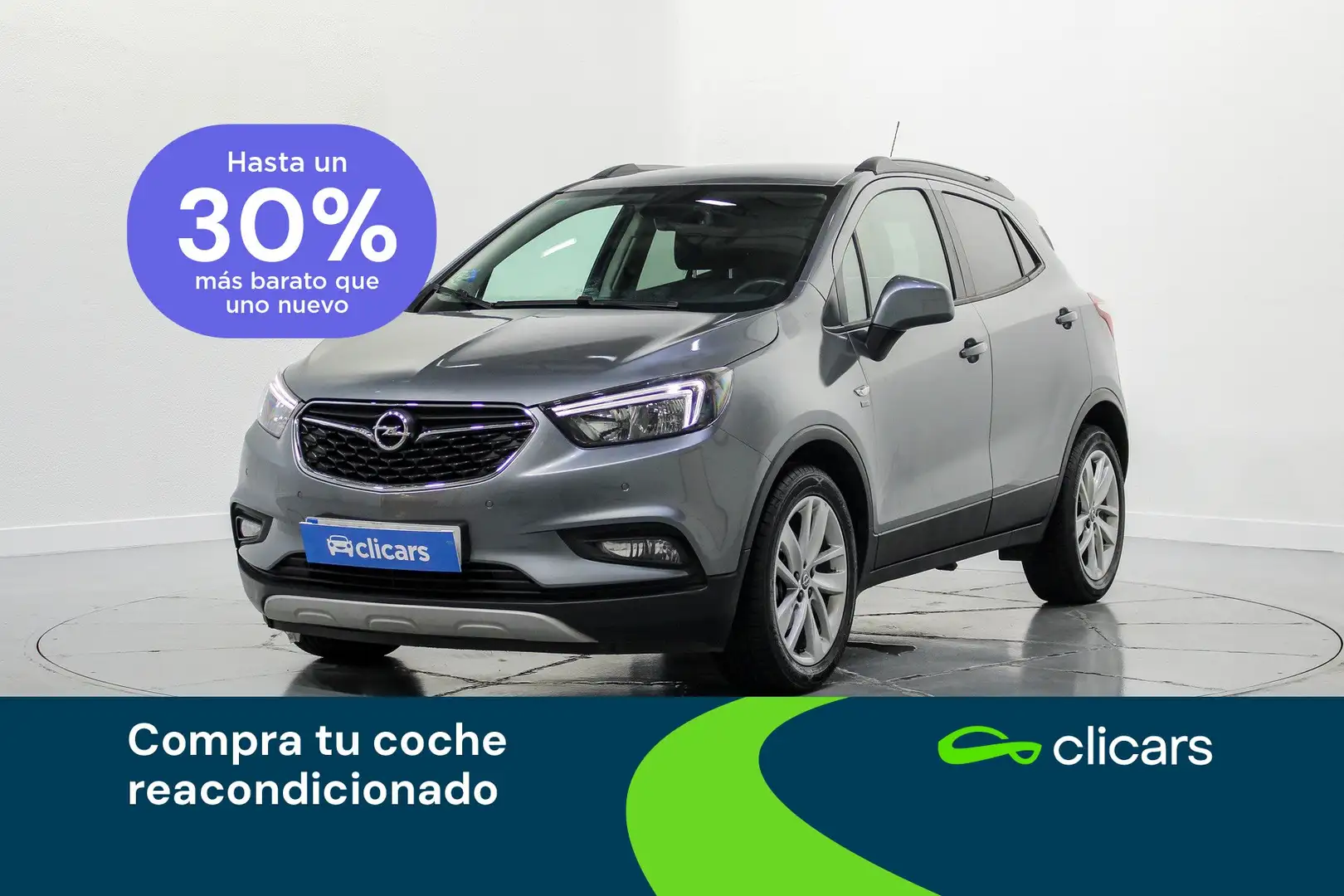 Opel Mokka X 1.4T GLP 120 Aniversario 4x2 Gris - 1
