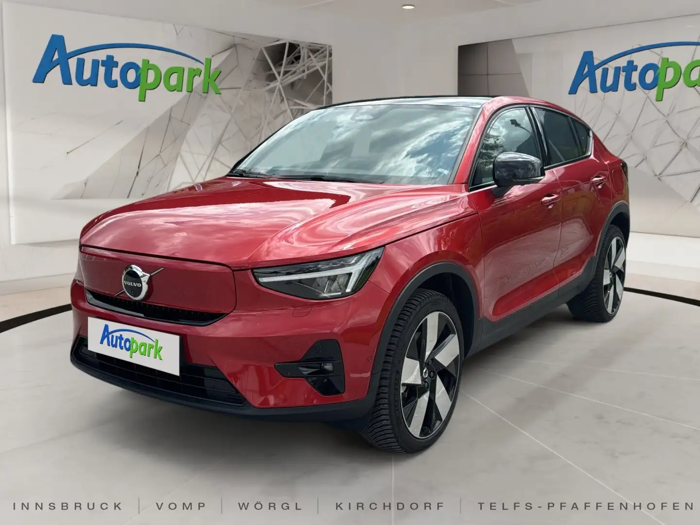 Volvo C40 Recharge Ultimate AWD Rojo - 1