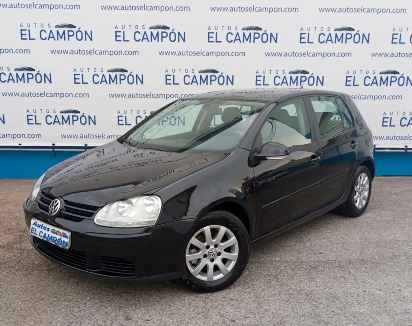 Volkswagen Golf 1.6 FSI Trendline Negro - 1
