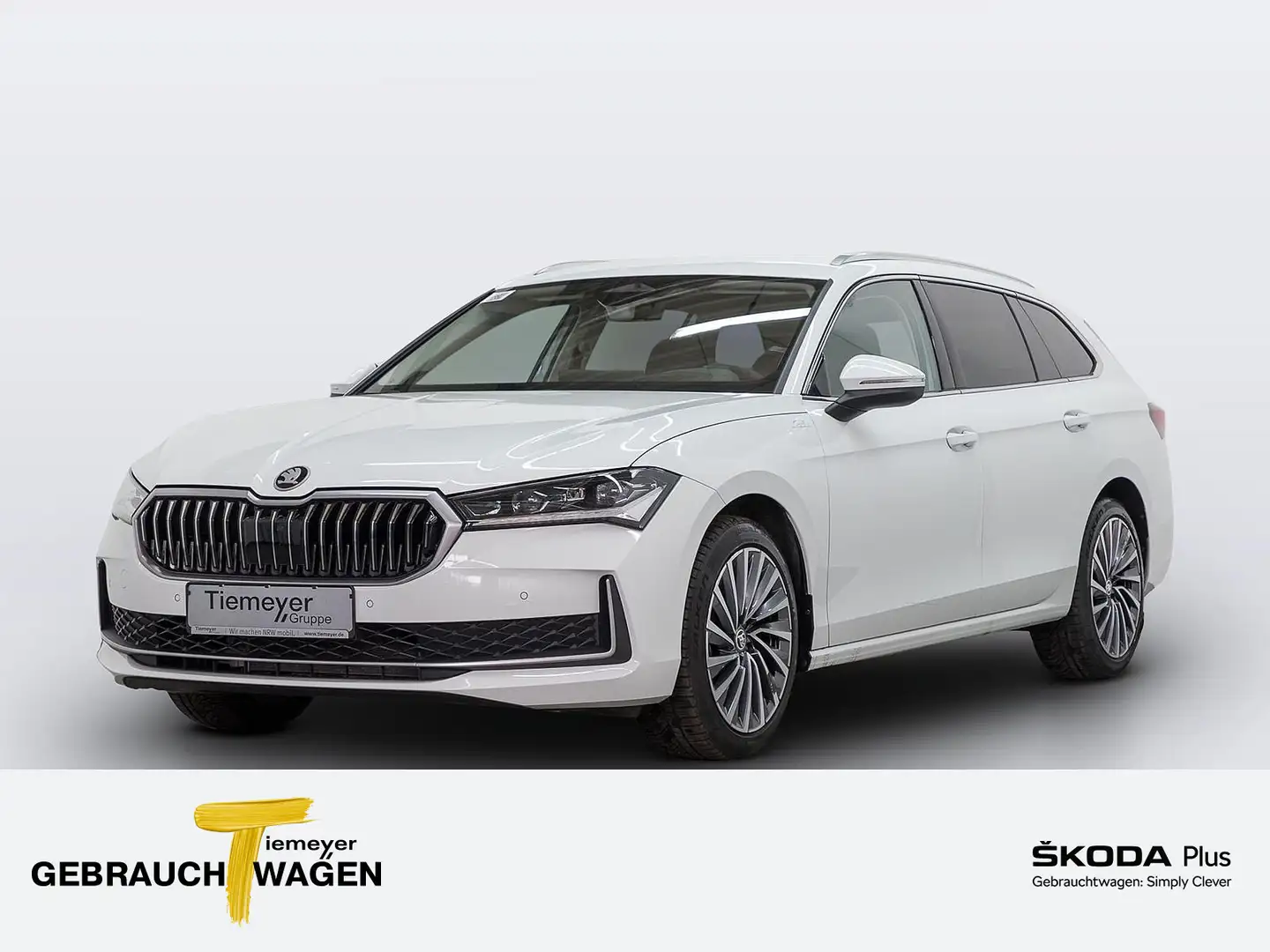 Skoda Superb Combi 1.5 TSI DSG L&K LM18 AHK MATRIX LED Weiß - 1