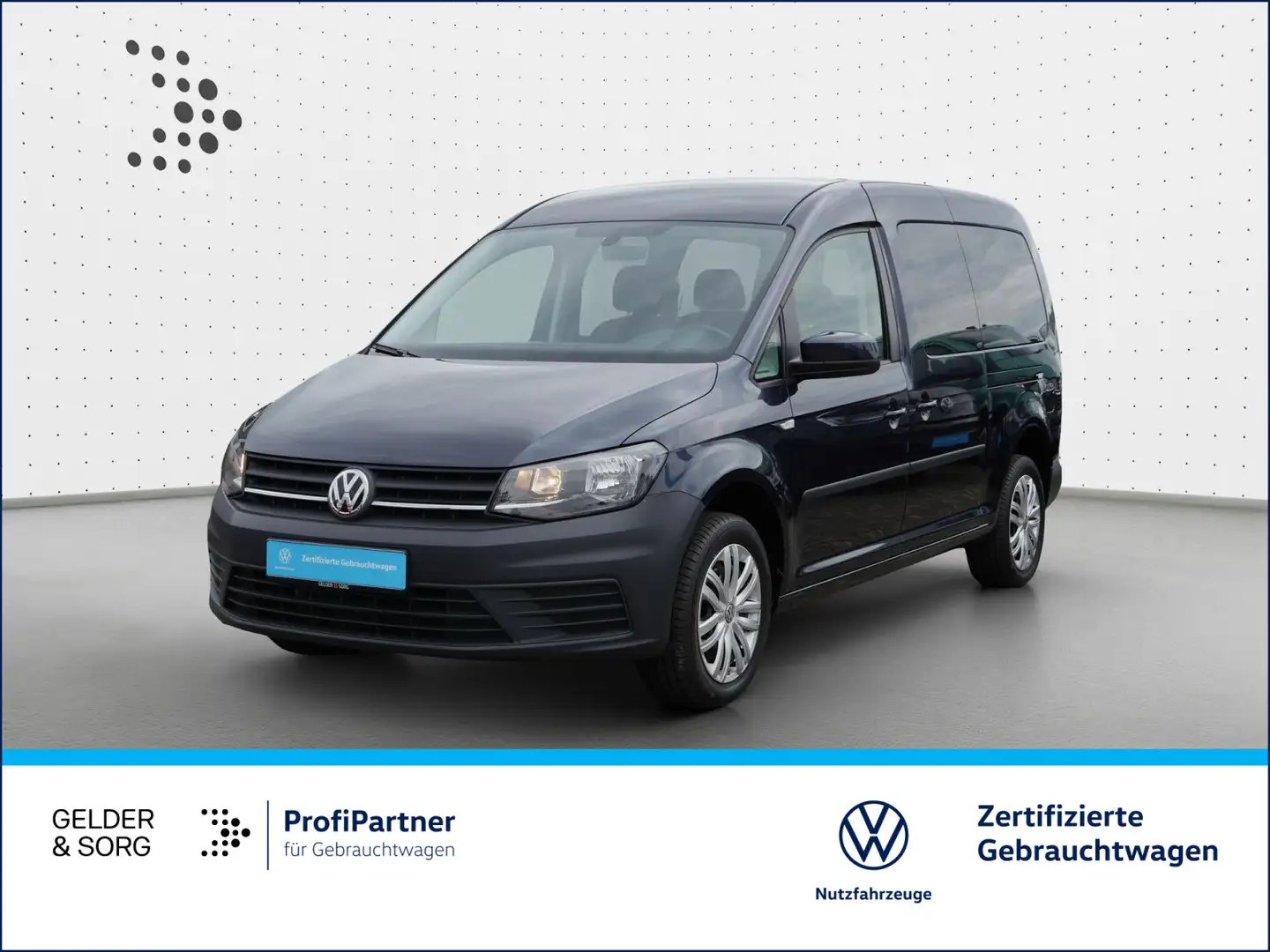 Volkswagen Caddy 2.0 TDI Sitzhzg.*GRA*ACC*Licht+Sicht* Bleu - 1