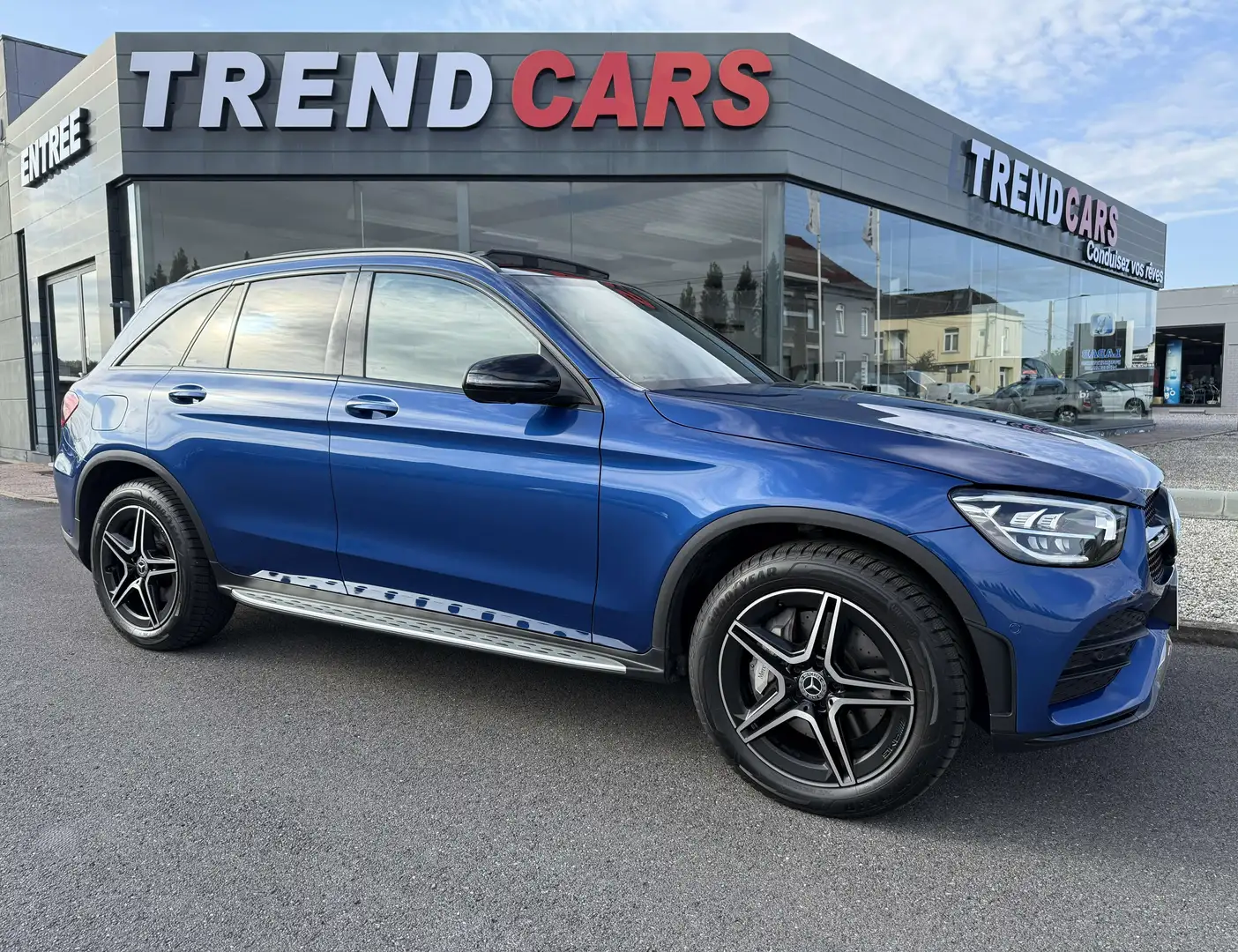 Mercedes-Benz GLC 200 d 9G-TRONIC PACK AMG PACK NIGHT PANO LED AMBI CAM Bleu - 2