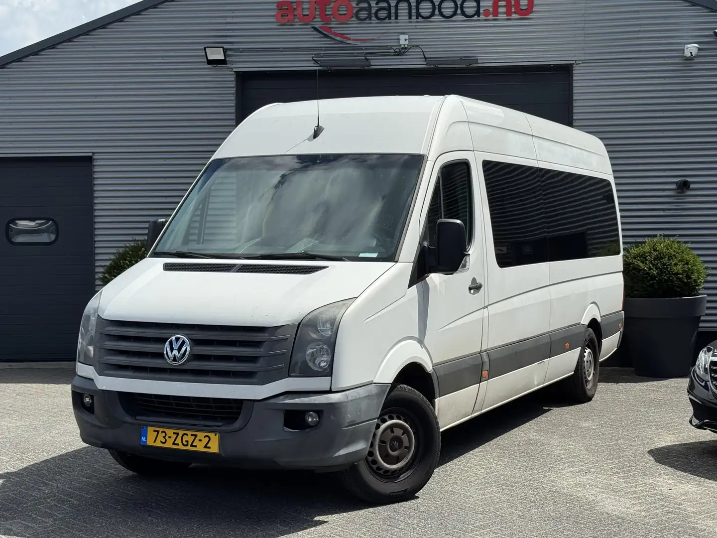Volkswagen Crafter 35 2.0 TDI L3H2 BM | Rolstoel Vervoer | Navigatie Blanc - 1