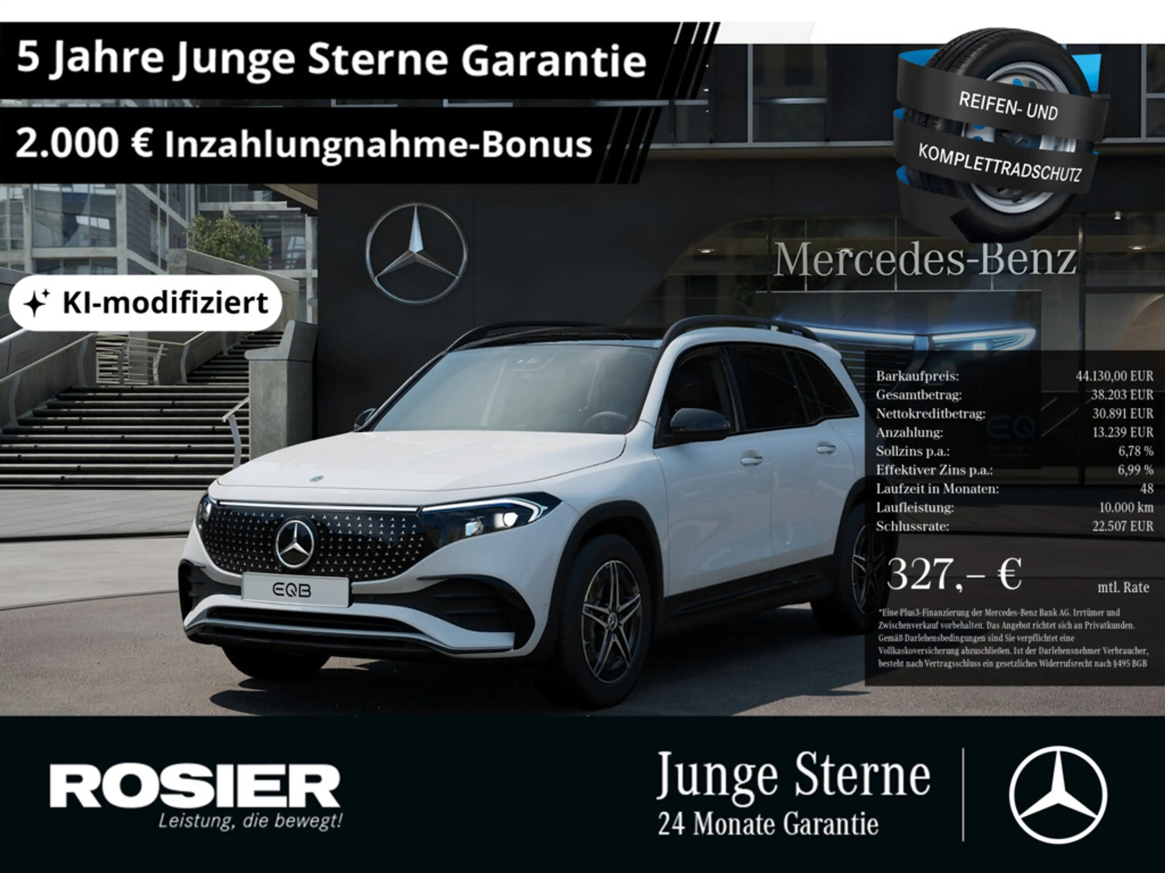Mercedes-Benz EQB 250 + AMG Sport Advanced+ NIGHT ACC PANO