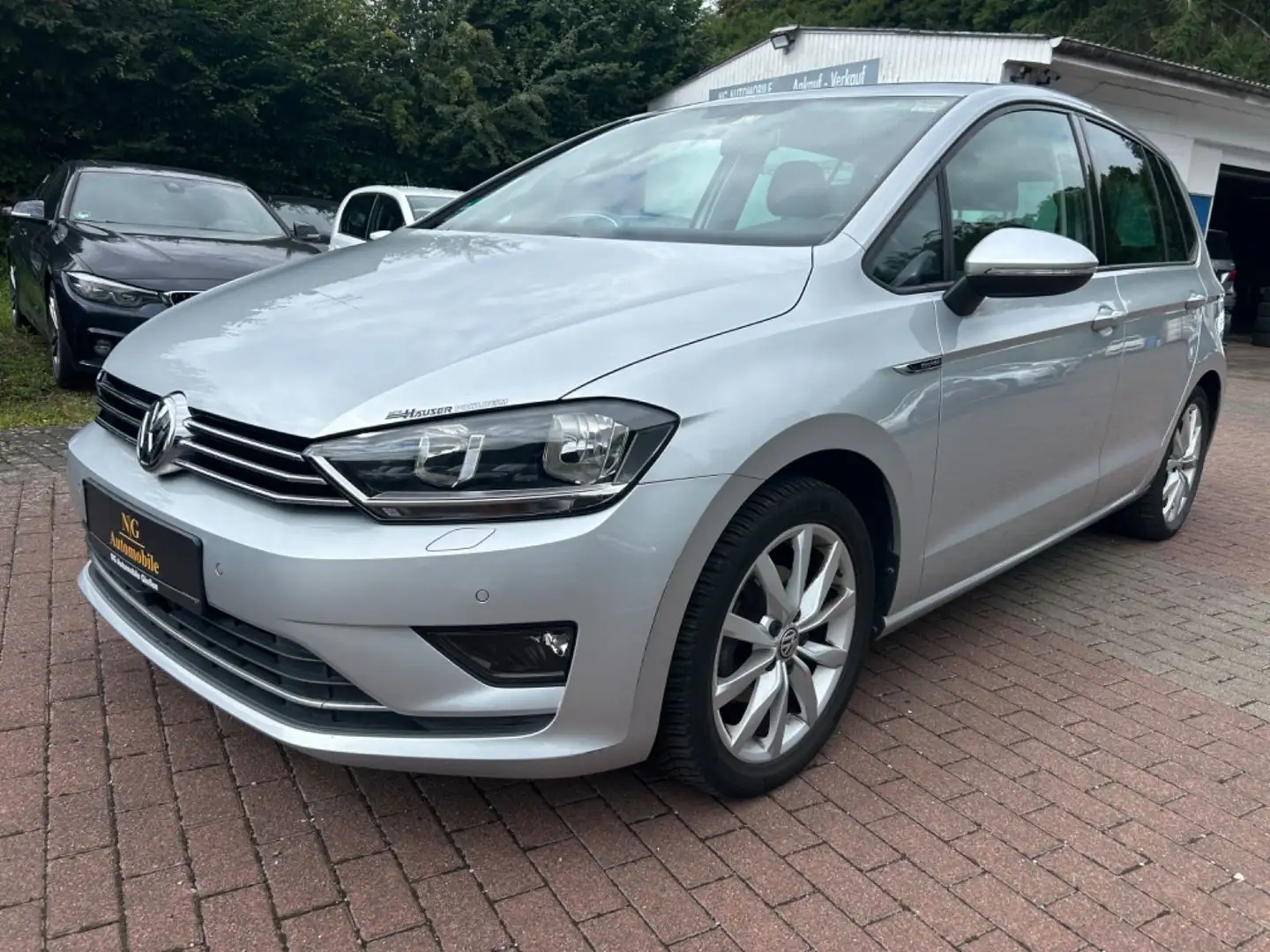 Volkswagen Golf Sportsvan VII Lounge BMT *SHZ*PDC*Tempo* Argent - 1