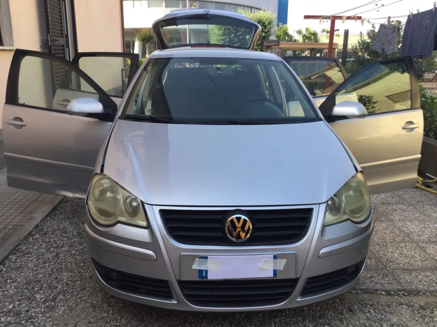 Volkswagen Polo Polo IV 2005 5p 1.2 Trendline clima Argintiu - 2