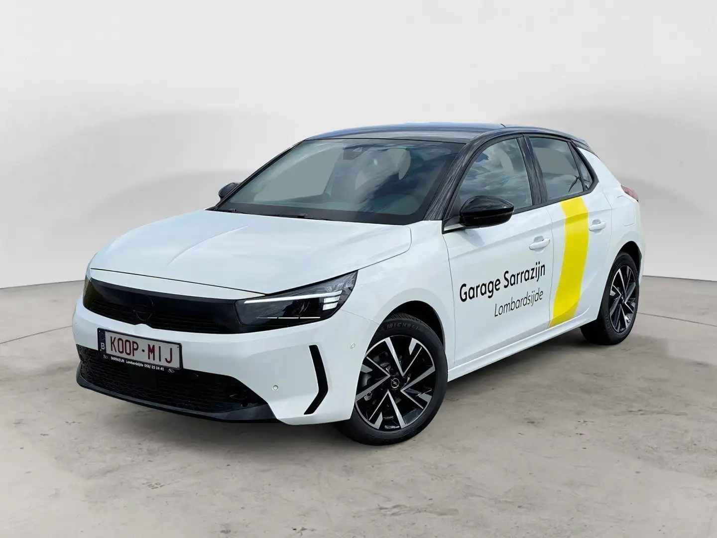 Opel Corsa 1.2 GS-Line,Camera,Zetel/stuurverwarming,Dode hoe Blanc - 1