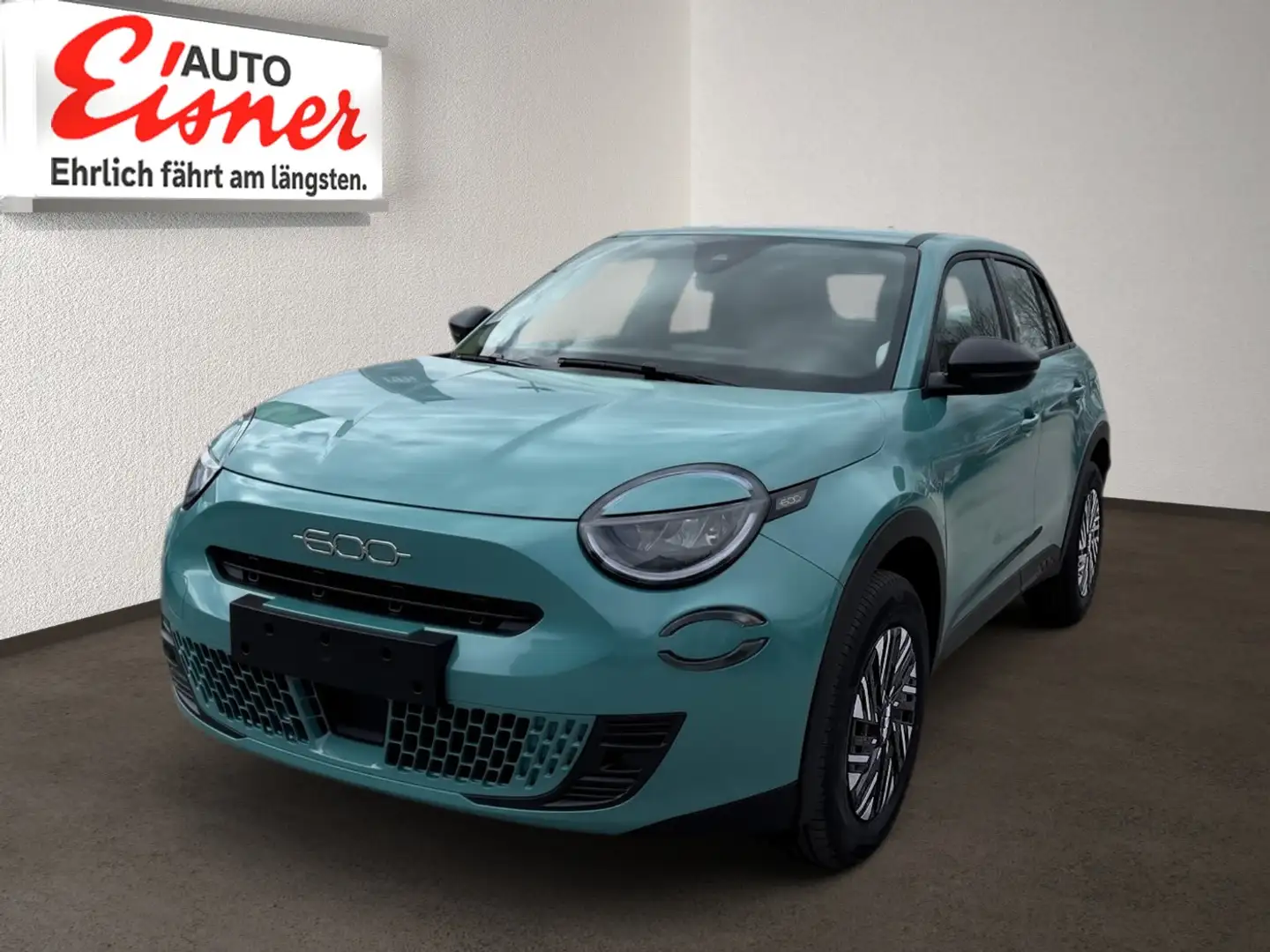 Fiat 600 HYBRID 100 EDCT Automatik Modrá - 1