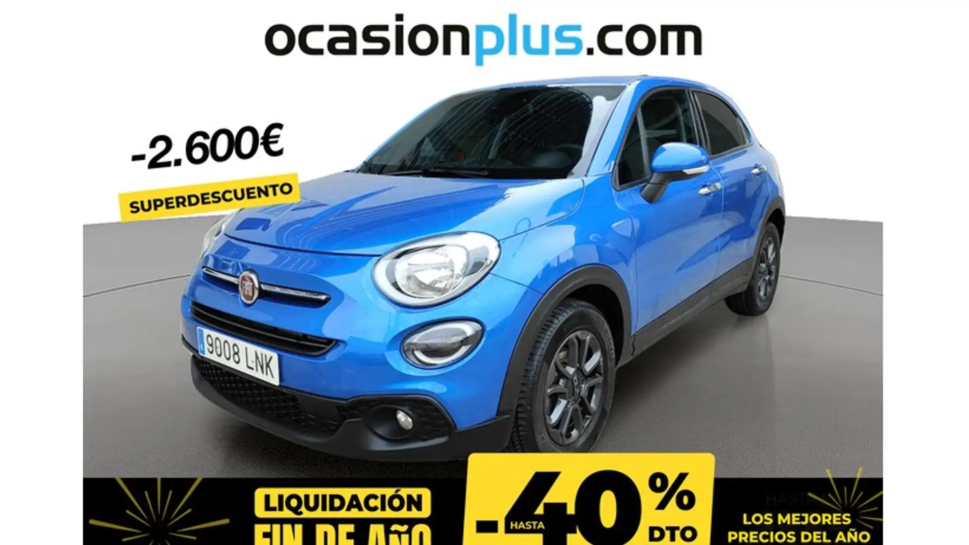 Fiat 500X 1.6Mjt S&S Connect 97kW Bleu - 1