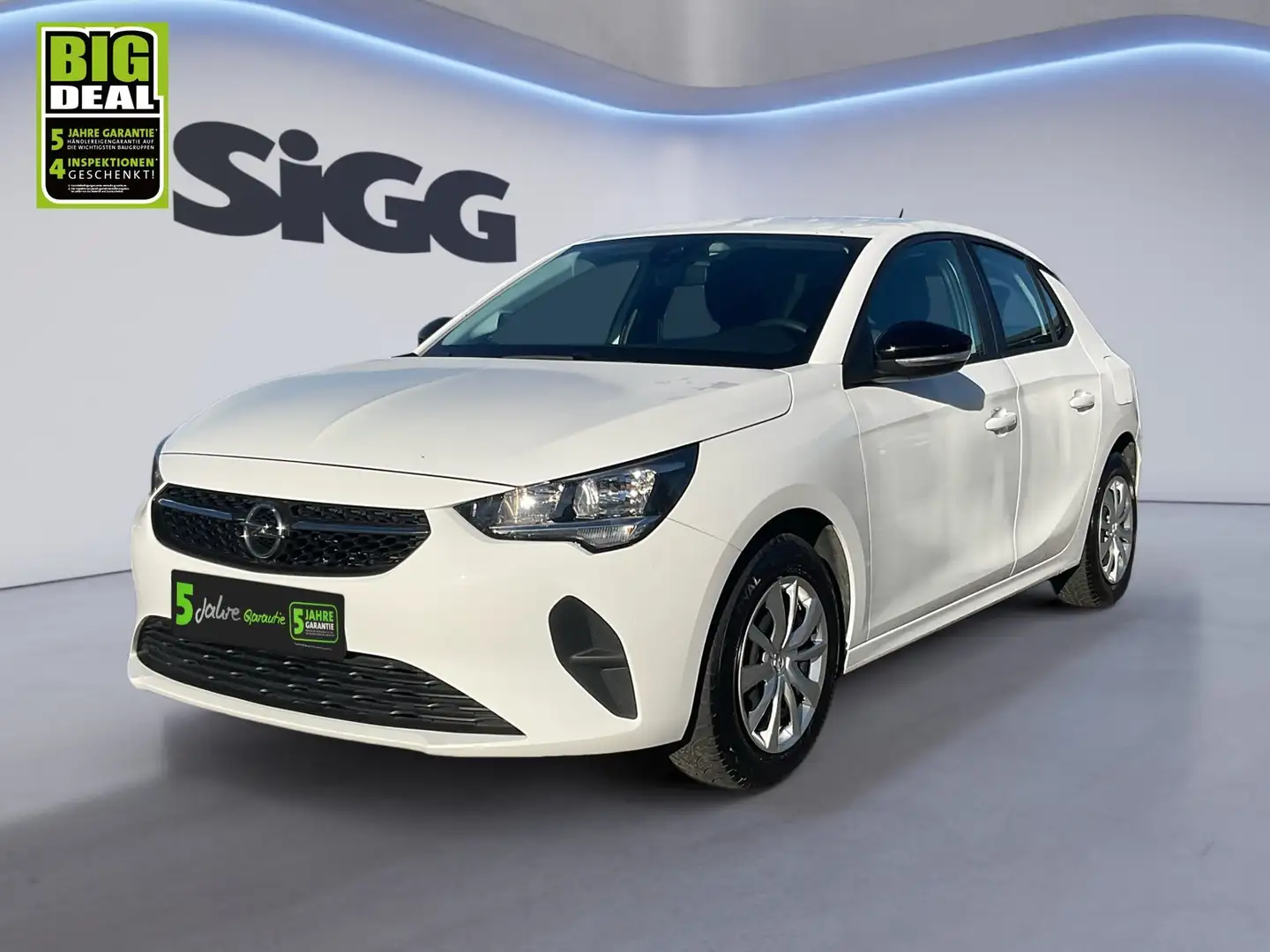 Opel Corsa 1.2 Edition Allwetter Tempomat Bluetooth Blanc - 2