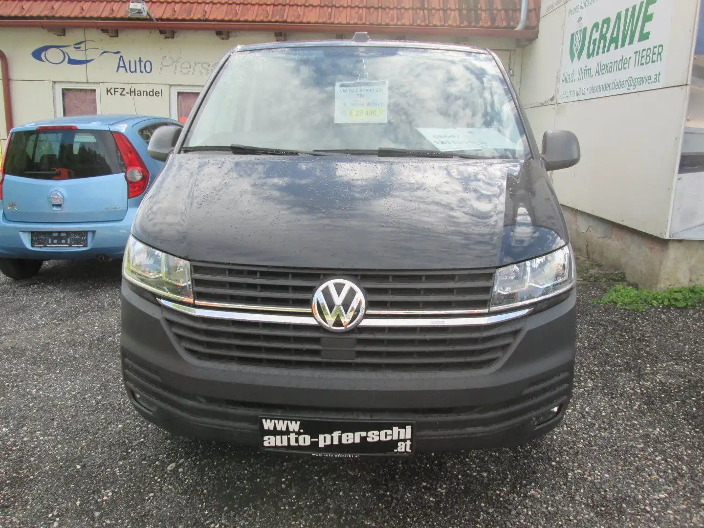 Volkswagen T6.1 Transporter T6.1 2.0 TDI Kombi L2H1 Schwarz - 1