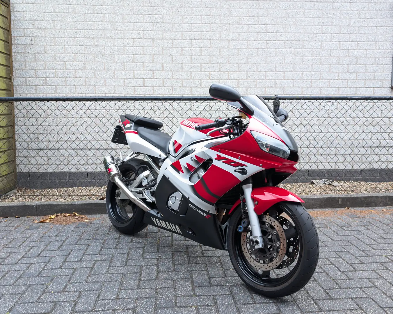 Yamaha YZF-R6 | nw.  Dominator uitlaat / band | donkere kuipruit Rojo - 2