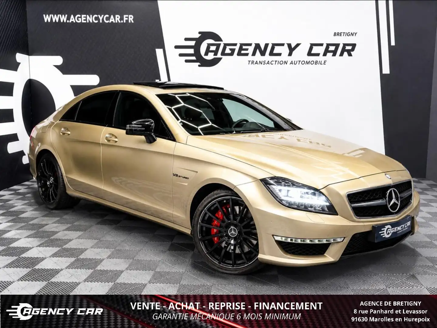 Mercedes-Benz CLS 63AMG T.O - H.K - Sièges Ventilés Chauff Beige - 1