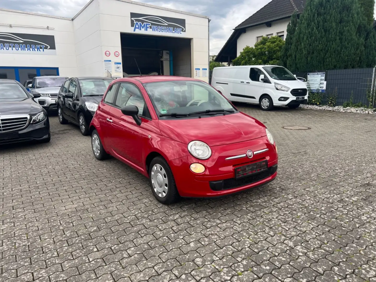 Fiat 500 Pop Teilleder 1Hand Rot - 2