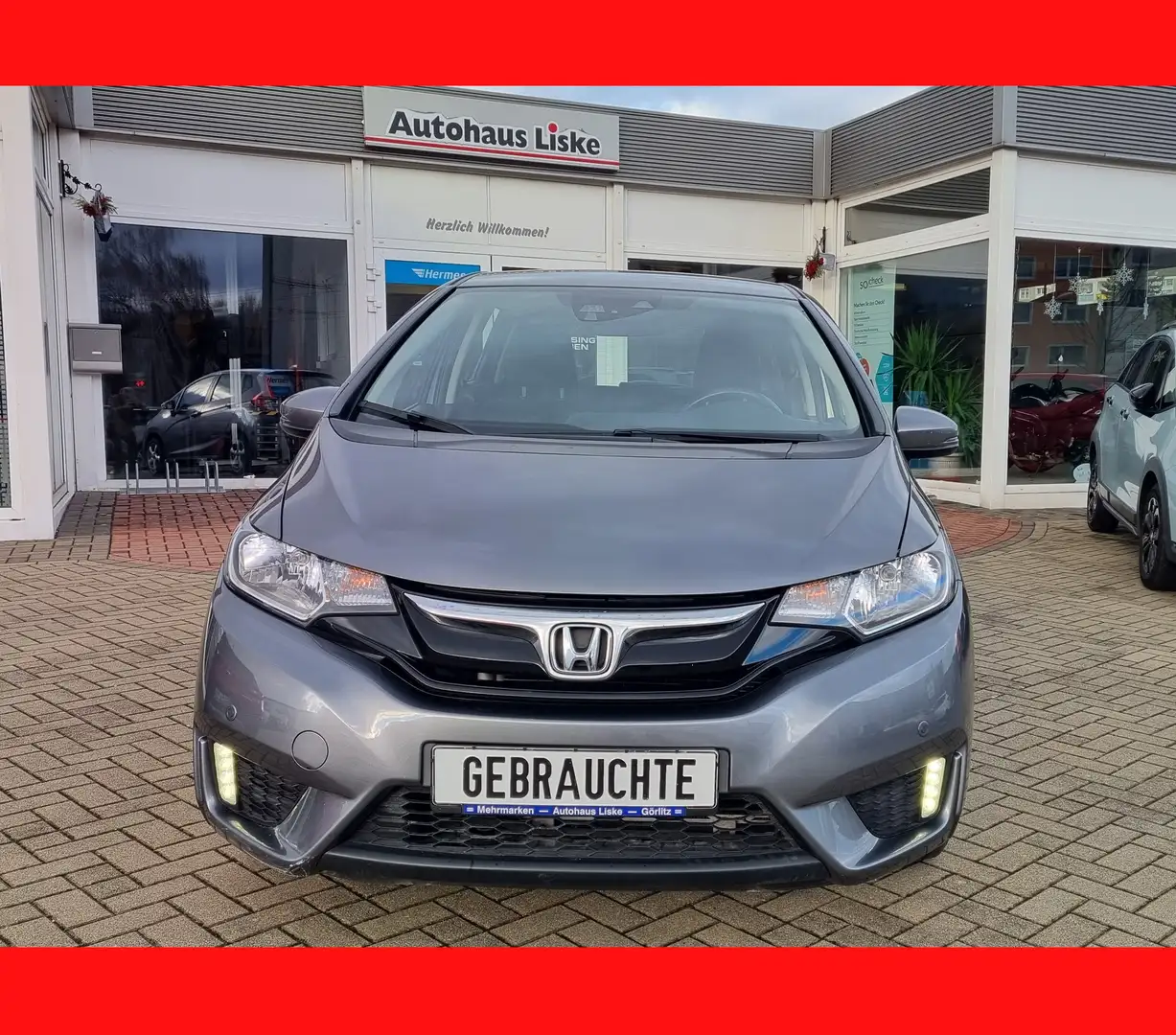 Honda Jazz COMFORT/NAVI/KLIMA/LMF/RS/MAL/TFL/ZV/BC/TEMPOMAT Grau - 1
