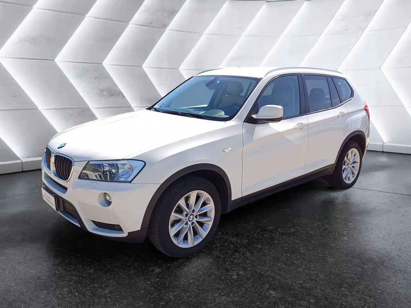 BMW X3 xdrive20d Futura Biały - 1