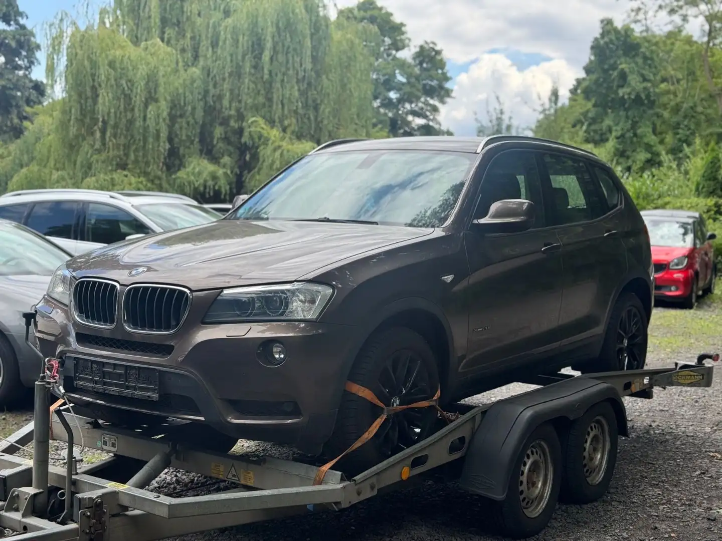 BMW X3 xDrive 20i*AUTOMATIK*XENON*MOTORSCHADEN* Marrón - 1