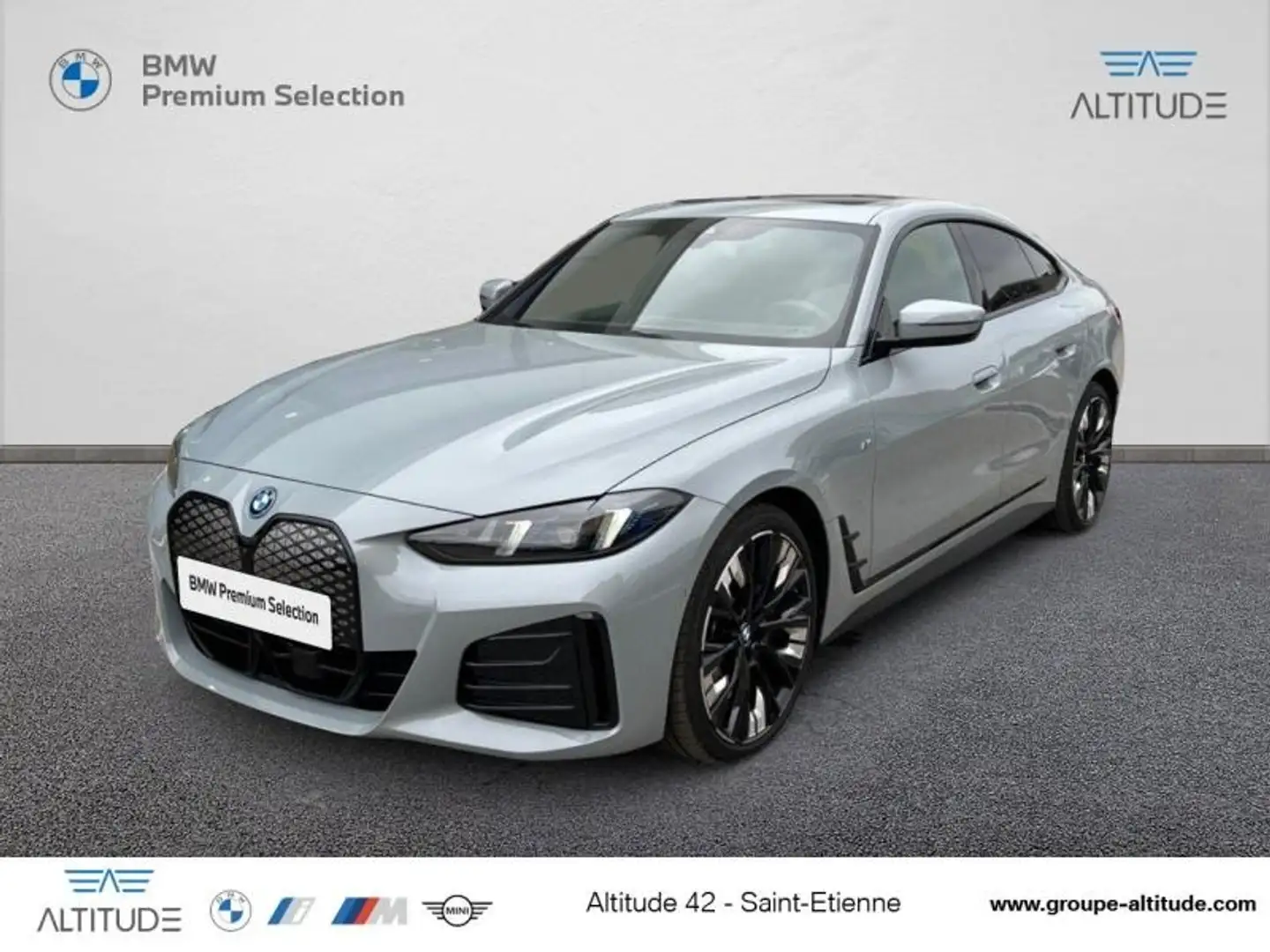 BMW i4 xDrive40 401ch M Sport Gris - 1