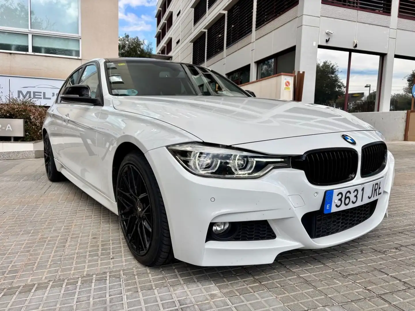 BMW 318 318d 150cv Pack M” Blanc - 2